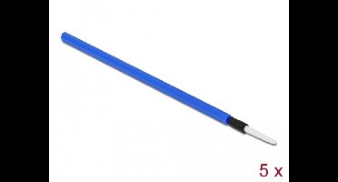 Delock Fiber optic cleaning stick for connectors with 1.25 mm ferrule 5 pieces