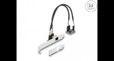 Mini PCIE I/O PCIE HALF Grootte 1 x RJ45 2.5 Gigabit LAN
