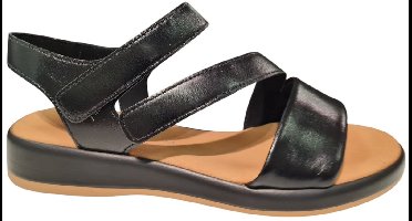 Gabor Leren Dames Sandalen - Zwart - 39