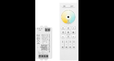 Drukknop RF 4-zone Dual White afstandsbediening set