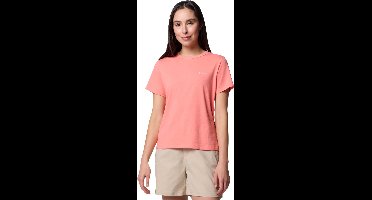 Columbia Sun Trek W SS II Tee, Vrouwen, Roze, T-shirt, maat: L