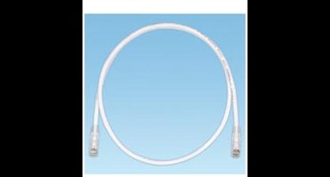 Panduit Copper Patch Cord, Category 6, Off White UTP Cable, 2 Meters netwerkkabel Wit 2 m