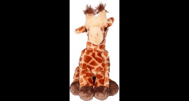 Pluche baby giraffe knuffeldier van 30 cm - Speelgoed dieren knuffels - Safaridieren