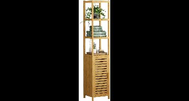 ApexArte® Badkamerkasten Hoog - Badkamerkast - Badkamermeubel - Opbergkast