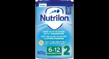 Nutrilon 2 - Opvolgmelk Baby 6-12 maanden - Babymelk in Poeder voor Flesvoeding - Blik 800g
