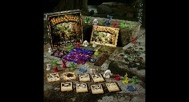 Hasbro HeroQuest Board Game Expansion Jungles of Delthrak Quest Pack *English Version* and accessories