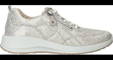 Waldläufer Kalea Sneakers Dames - Leren Sneaker - Goud - Maat 41,5