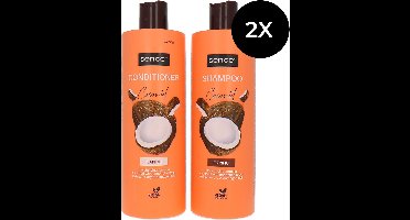 Sence Caring Shampoo & Conditioner Coconut - 2 x 400 ml