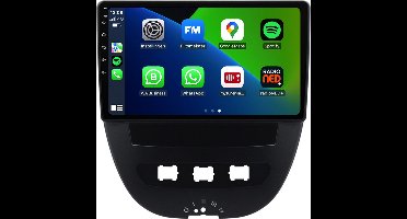 Carplay autoradio voor Peugeot 107 | 2005 t/m 2014 | Android 13 | Draadloos Apple Carplay & Android Auto | 2GB + 32GB | 8-Core processor | Davilon | 2025 model | 2005 2006 2007 2008 2009 2010 2011 2012 2013 2014 | Bluetooth & Wifi