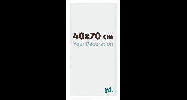 Your Decoration - Fotolijst 40x70 cm - Kunststof - Wit Hoogglans - Evry
