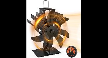 ApexArte® Kachelventilator Voor Houtkachel