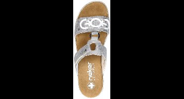 Rieker Open Teen Open Teen - Zilverkleur - Maat 38