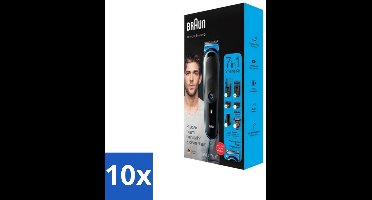 Braun - Trimset - 7-in-1 - 1 Trim Apparaat - 6 Opzetstukken - Bulkverpakking - 10 stuks
