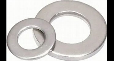 Sluitring. M5.Roestvrijstaal-A2. 60 stuks Ringen. Homefix.