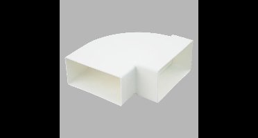 Starx bocht horizontaal voor rechthoekig ventilatiekanaal 110x54mm (45.707.40)