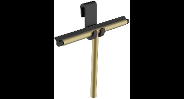 Sanifun raamwisser Pico met flexibele glashaak geborsteld messing 250