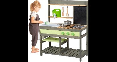 ApexArte® Buitenkeuken Speelgoed - Modderkeuken - Mud Kitchen - Kinderspeelgoed 2 Jaar voor Jongens en Meisjes