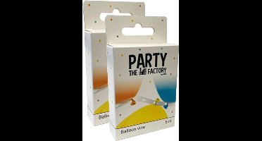 Haza Ballonboog strip - 2x 5 meter - dubbelgat - ballonnenboog - ballon garland