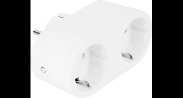 Tuya slimme stekker dubbel - Smart plug met energiemeting - Smart Life app - Slimme verlichting