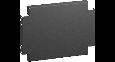 Rittal AX 2820.420 2820420 Sokkelplaat Plaatstaal Zwart 2 stuk(s)