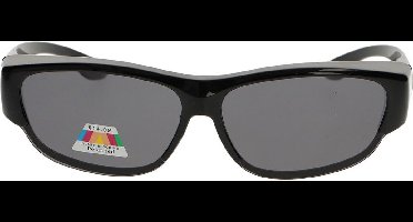 Spectrum Polarized Overzet Zonnebril Zwart