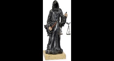 De Dood - Bronzen beeld - Magere hein - 40 cm hoog