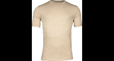 Baileys – Heren – T-shirt – Basic – Ronde hals – Regular fit – Korte mouwen shirt – Beige – 515077-82