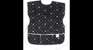 Bumkins - Kinder schilderschort korte mouw - Disney Mickey Mouse Icon Black + White (3-7 jaar)