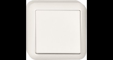 Opbouw Pulsschakelaar - Polarwit - Contura - Schneider Electric - 382104