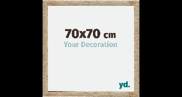Your Decoration - Fotolijst 70x70 cm - MDF - Goud - Catania