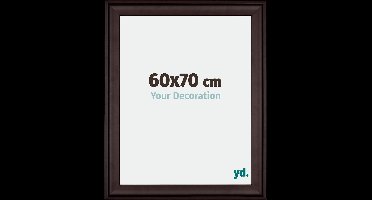 Your Decoration - Fotolijst 60x70 cm - Hout - Bruin - Birmingham