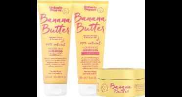 Umberto Giannini - Banana Butter Set - 250+250+200ml