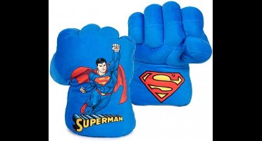 Dc Comics Superman Handschoen 25 Cm Blauw