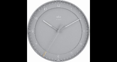 Braun BC17G-DCF - Wandklok - Analoog - Radiogestuurde tijdsaanduiding - Kunststof - Grijs