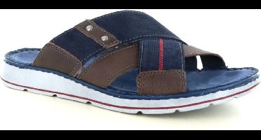 Rohde | Blauwe slipper | Maat 44