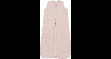 Meyco Baby Uni baby zomerslaapzak - pre-washed hydrofiel - soft pink - 60cm - 0.5 TOG