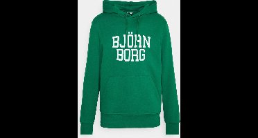 Björn Borg - Heren - Borg Essential Hoodie - Groen - Maat M