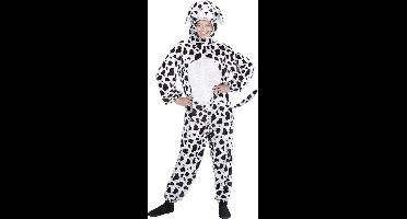 Hond & Dalmatier Kostuum | Full-Body Pluche Dalmatier | Volwassen | Medium | Carnaval kostuum | Verkleedkleding