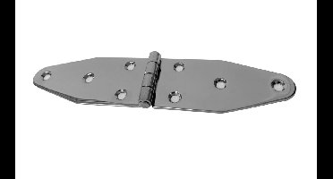 Scharnier uitvoering A 180 x 40 mm RVS-304 (A2)