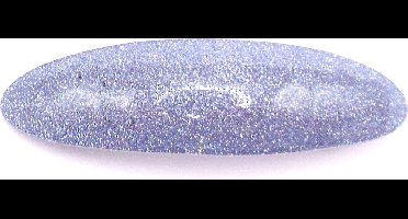 Patentspeld blauw glitter