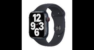 Apple Watch Sportbandje  - 45mm - Midnight - Regular - voor Apple Watch SE/5/6/7