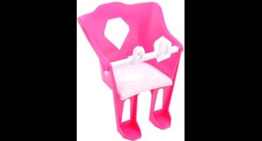 Johntoy - Poppen Fietszitje - 25x22x20 cm - Roze