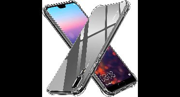 Hoesje voor Huawei P20 backcover Shockproof siliconen Transparant