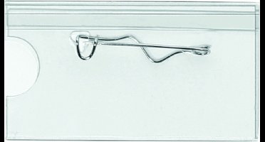 Badge Quantore met speld 4x6cm - Gratis Verzonden