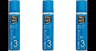 Proset Haarspray – Extra Strong - 3 x 300 ml