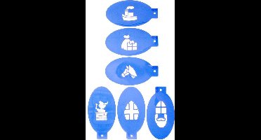 PXP - Schmink - Sinterklaas Sjabloon - Set 6 ass.