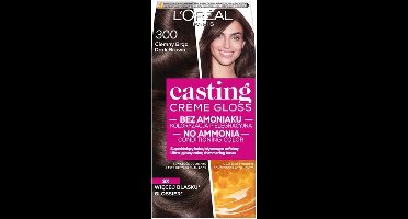 Casting Creme Gloss haarkleuring 300 Donkerbruin