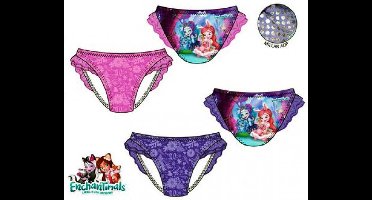 Enchantimals Meisjes zwembroek – Paars – Maat 98/104 (3-4 jaar)