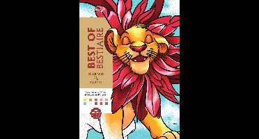 Disney Coloriages Mystères - Best of Bestiaire - Kleuren op Nummer - Hachette - Kleurboek voor volwassenen