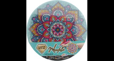 Diamond Painting Mandala Canvas, 30cm